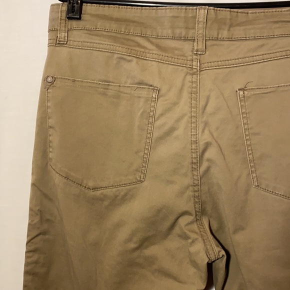 Men's chino pants tan/green - Picture 6 of 6